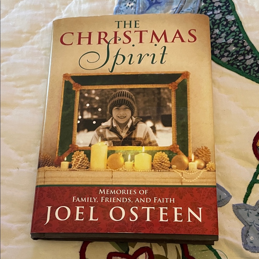 The Christmas Spirit Small Hardback Book By Joel Osteen Dated 2010
